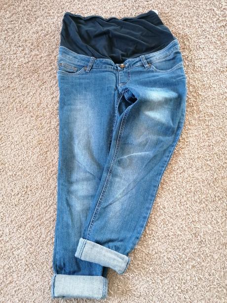 Tehotenské rifle, bonprix,38