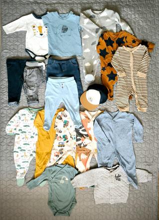 Balík oblečenia veľ. 68, 68–80