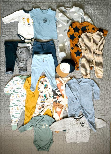 Balík oblečenia veľ. 68, 68–80