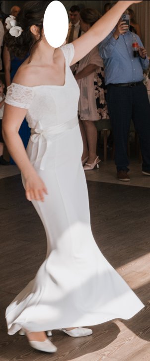 Predám komplet svadobné šaty bolero topánky doplnk, bonprix,38