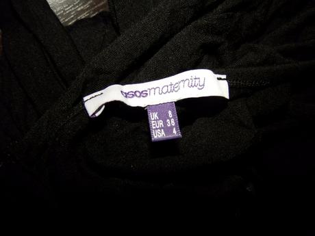 Asos maternity nielen pre tehu maxi šaty uni, s