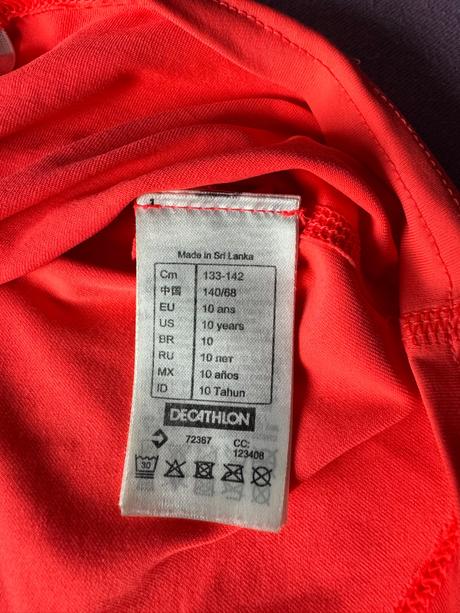 Tričko do vody 134/140, decathlon,134