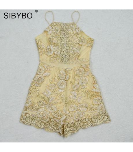 Overal gold lace, m