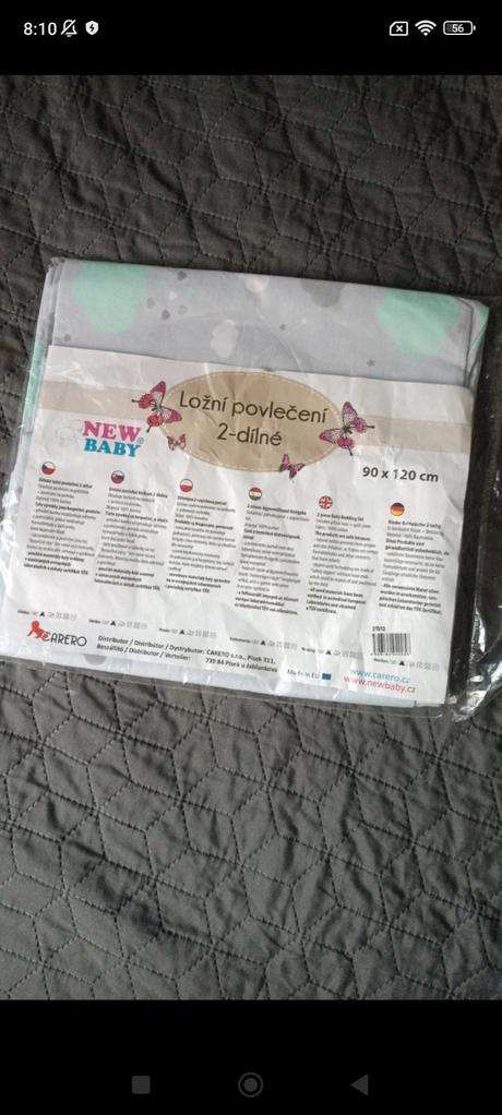 Detské posteľné obliečky 90x120cm 2dielna sada vči, šírka (cm): 90,dĺžka (cm): 120