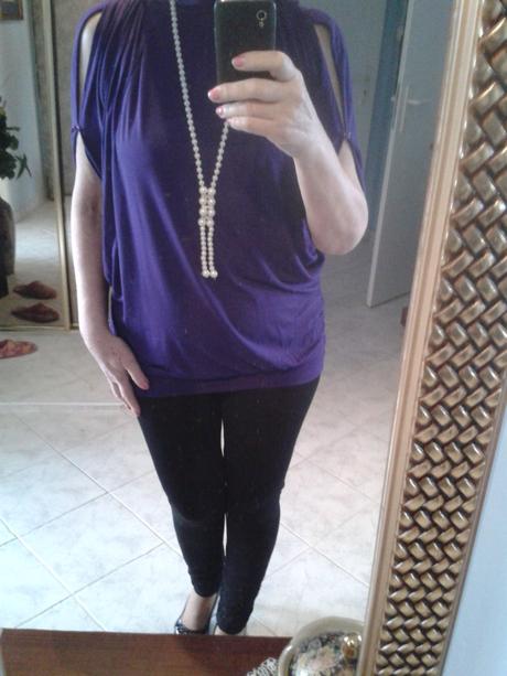 Modrý pulóvrik, orsay,m