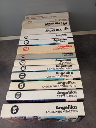 Knihy angelika, komplet zbierka,