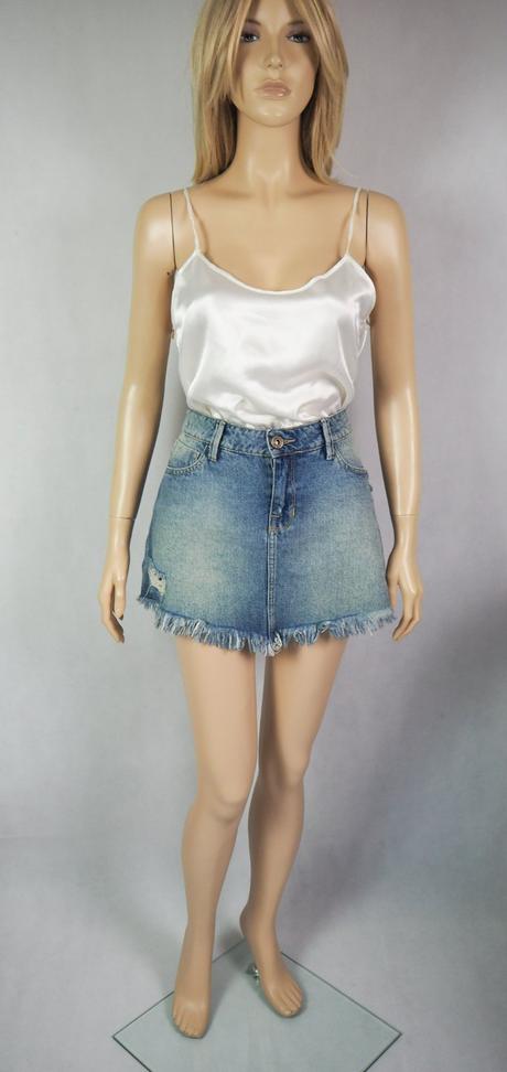 Kvalitná riflová sukňa vintage denim tennis, 36