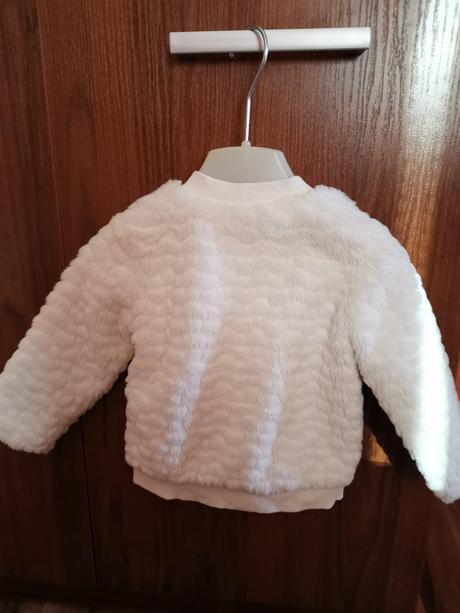Kožušinová bundička, c&a,68