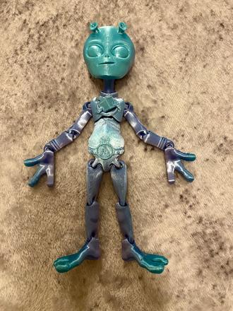 3d figúrka mimozemšťan, 