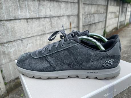 Skechers pánske semišové nazúvacie tenisky, skechers,44