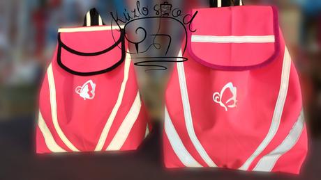 Reflexný batôžtek viac druhov,