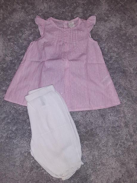 Letný komplet top + kraťasy h&m, h&m,86