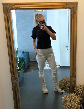 Modrý top vero moda v. l, vero moda,l