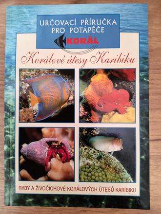 Kniha koralové útesy karibiku, 