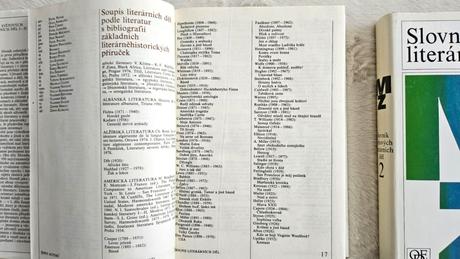 Slovník svetových literárních del i. a ii., 