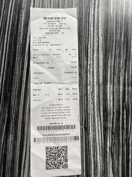 Plnko kabelka, pinko