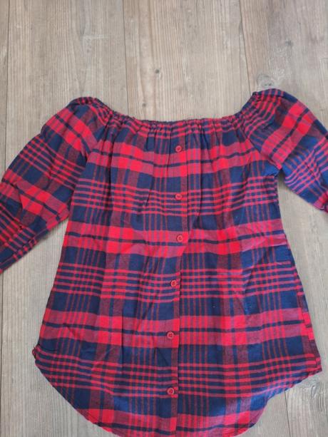 Flanelova bluzka plaid, l / m / xl