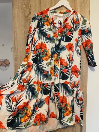 Šaty / košeľa / predĺžené tričko, s