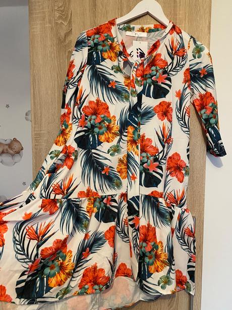 Šaty / košeľa / predĺžené tričko, s