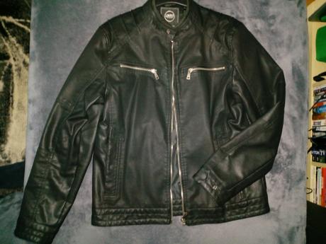 Pánska kožená bunda, m