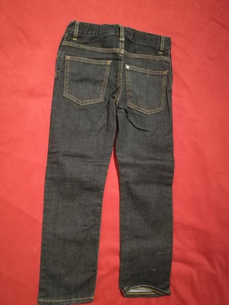 Slim riflicky 116/122, denim,116