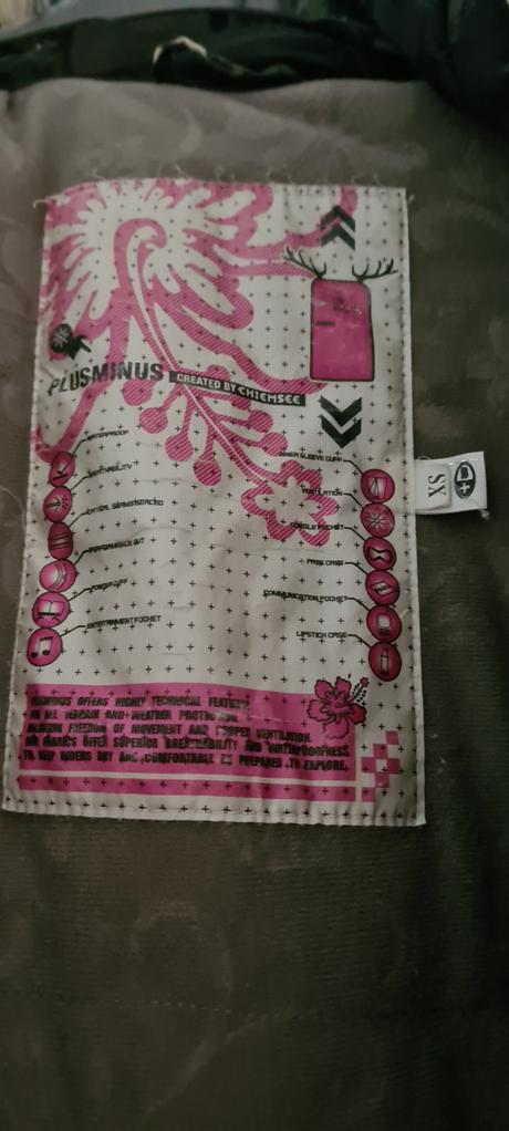 Zimná lyžiarska bunda plusmínus, xs