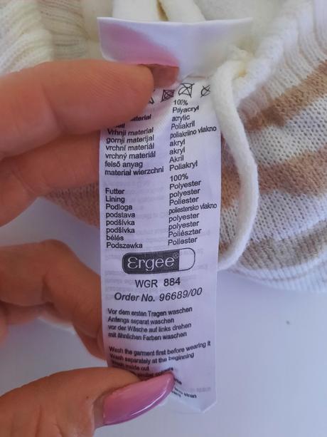 Teplá čiapka 80/86, ergee,80