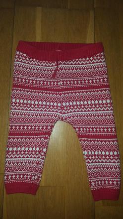 Vlnené nohavičky next 6-9 mes, next,74