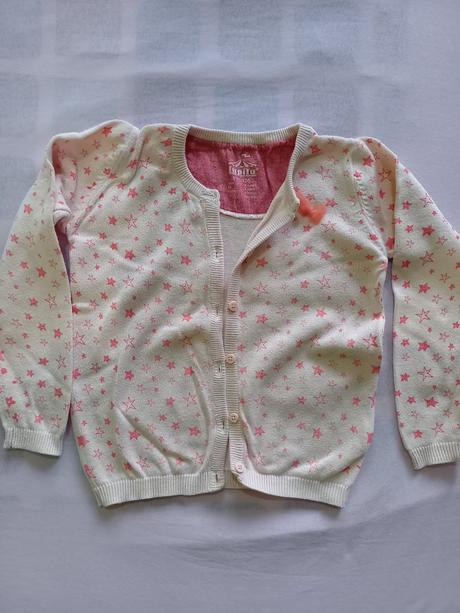 Svetrik s hviezdičkami vel.110/116, lupilu,116