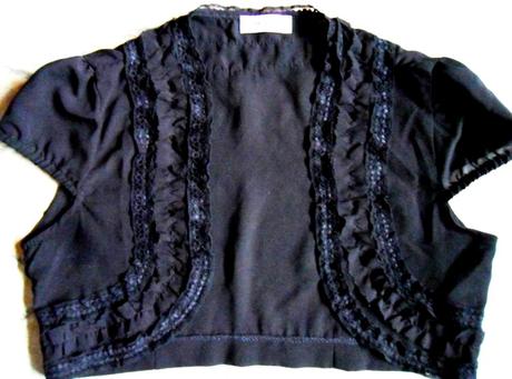 Elegantné bolerko, orsay,s