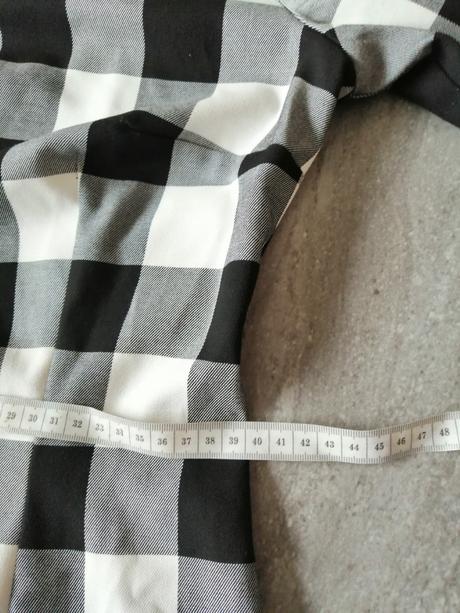 Čiernobiele kockované šaty reserved, v40, reserved,40