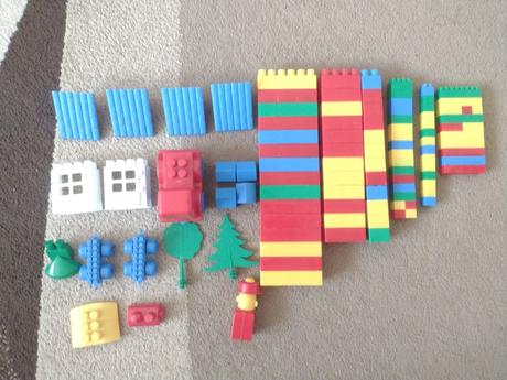 Plastové kocky / stavebnica, 