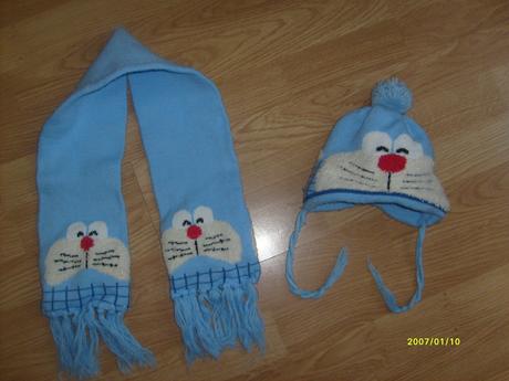 Hruba zimna ciapka + salik, 86