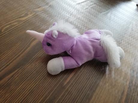 Plyšová hračka jednorožec, 