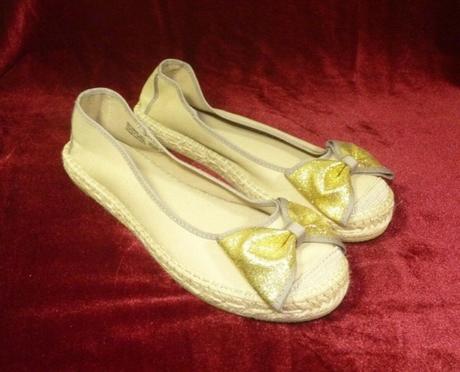 Espadrilky s mašľou, 35
