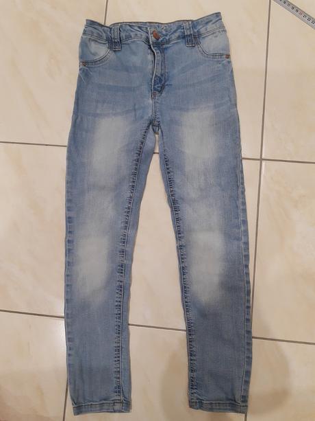 Skinny jeansy, denim co,128