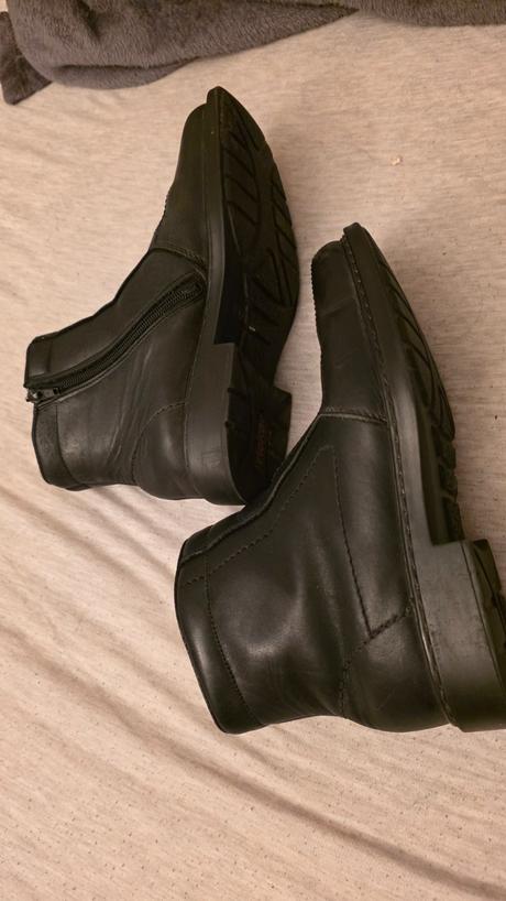 Panske čizmy rikier 40 kozene zateplene, rieker,40