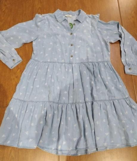 Košeľové riflové šaty, c&a,40