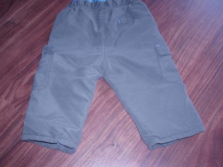 Nohavice zateplene detské, baby,68