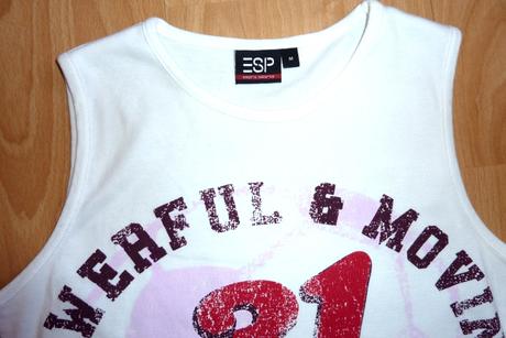 Esprit tričko biele, v. m,nenosené, esprit,m