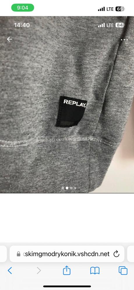 Mikina replay xxl, replay,xxl