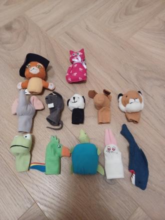 Zvieratká na prstové divadielko, 