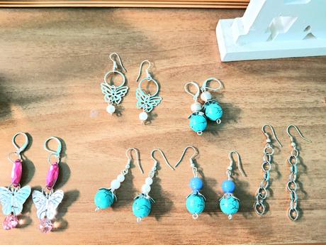 Náušnice po 2 eurá, 