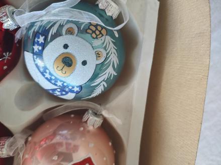 Ručné maľované sklenené gule, 