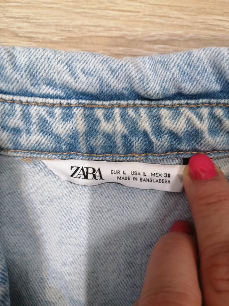 Rifľové šaty, zara,l