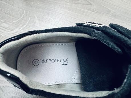 Kožené topánky protetika kalypso black 34, protetika,34