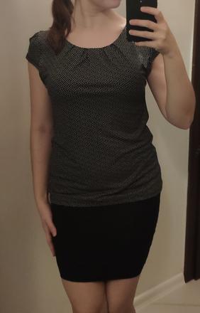 Blúzka / top - len opraná, orsay,s