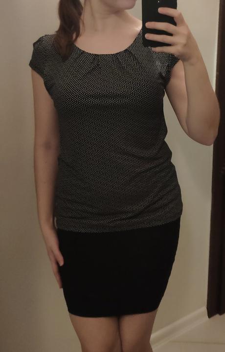 Blúzka / top - len opraná, orsay,s