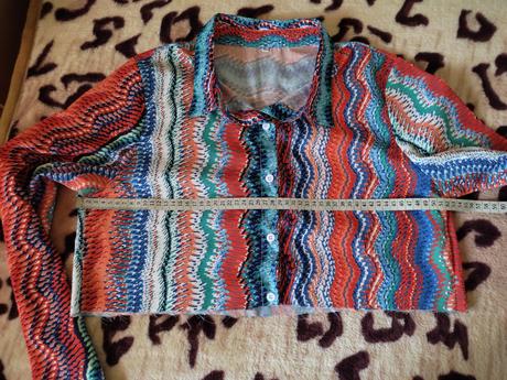 Lahka kratka nekrciva kosela s dlhym rukavom, xl