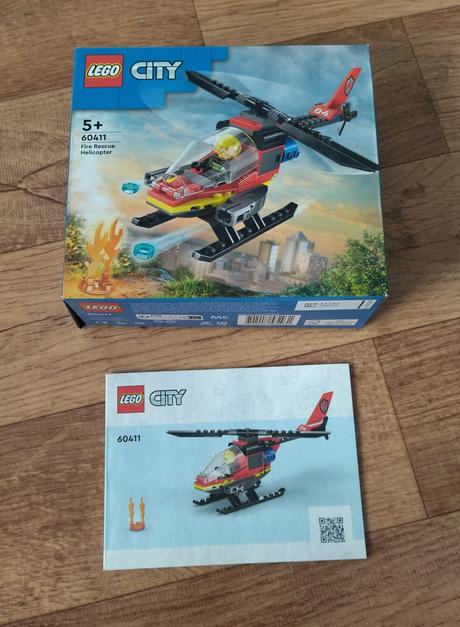 Lego city vrtuľník, 